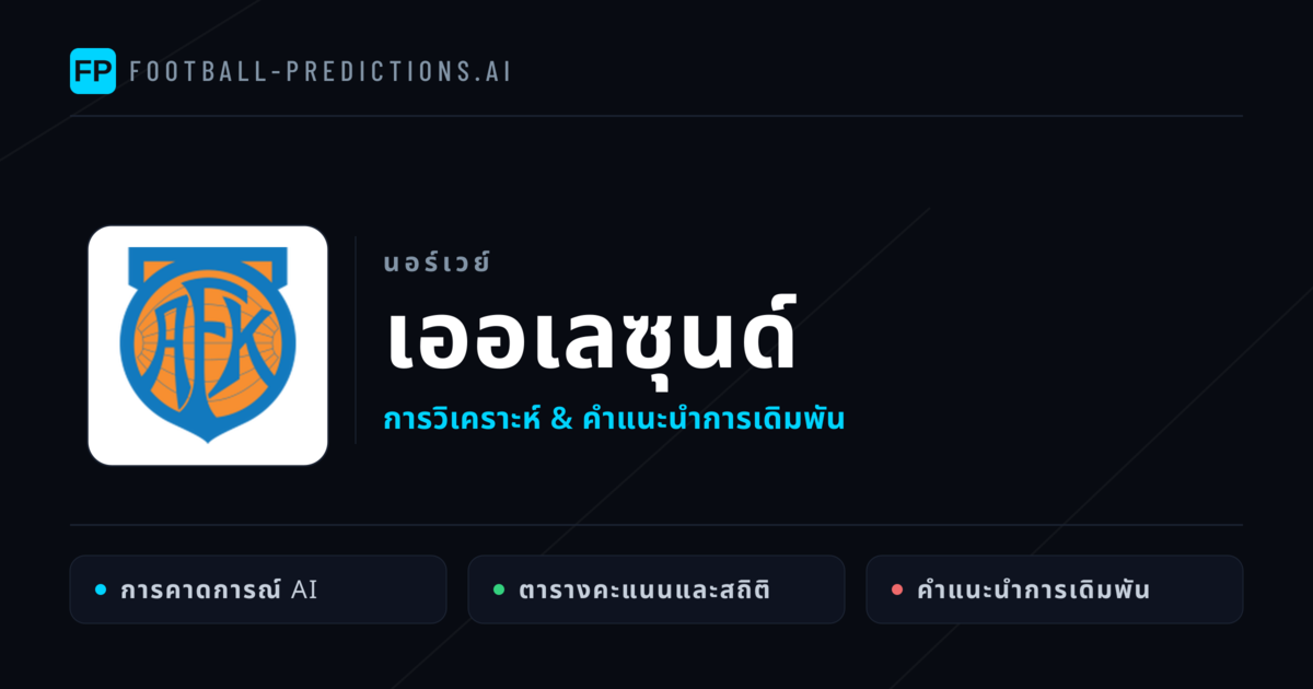 เออเลซุนด์ การวิเคราะห์และสถิติ