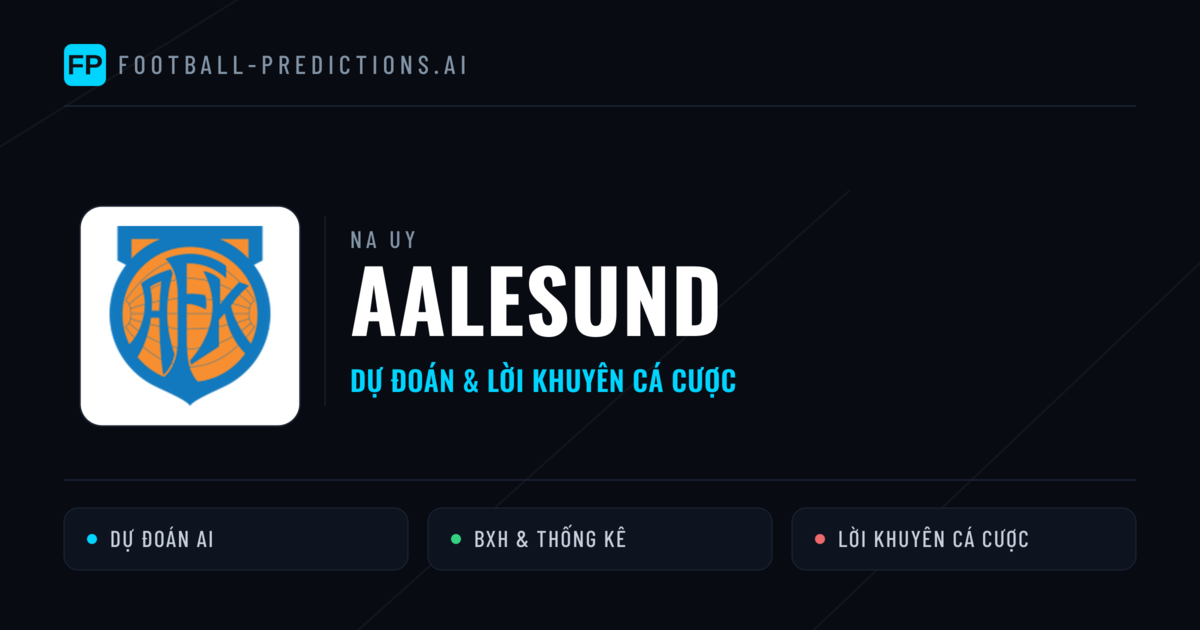 Aalesund Dự đoán & Thống kê