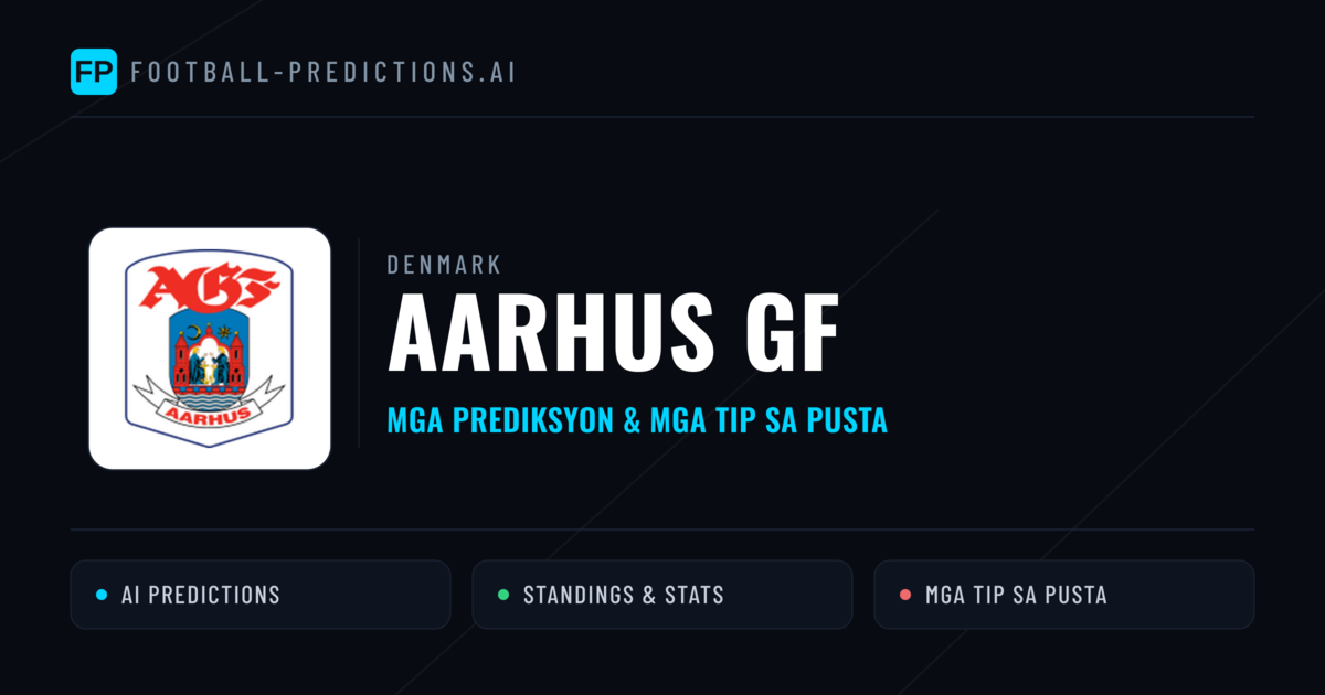 Aarhus GF Predictions & Stats