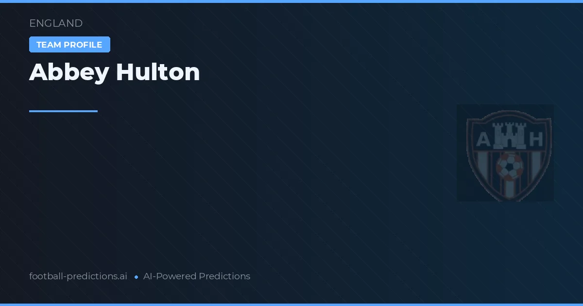 Abbey Hulton Prediksi & Statistik Piala Dunia