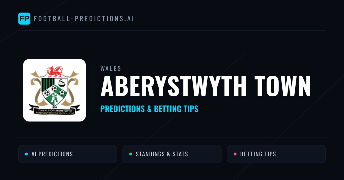 Aberystwyth Town Predictions & Stats