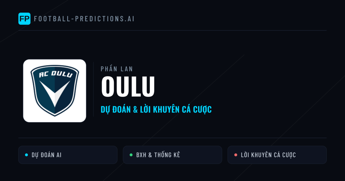 Oulu Dự đoán & Thống kê