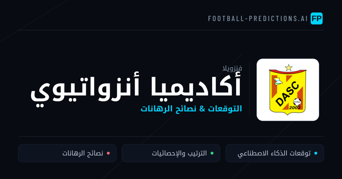 أكاديميا أنزواتيوي توقعات واحصائيات
