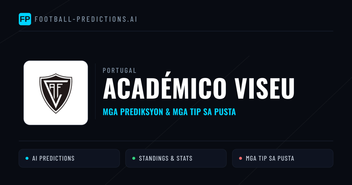 Académico Viseu Predictions & Stats
