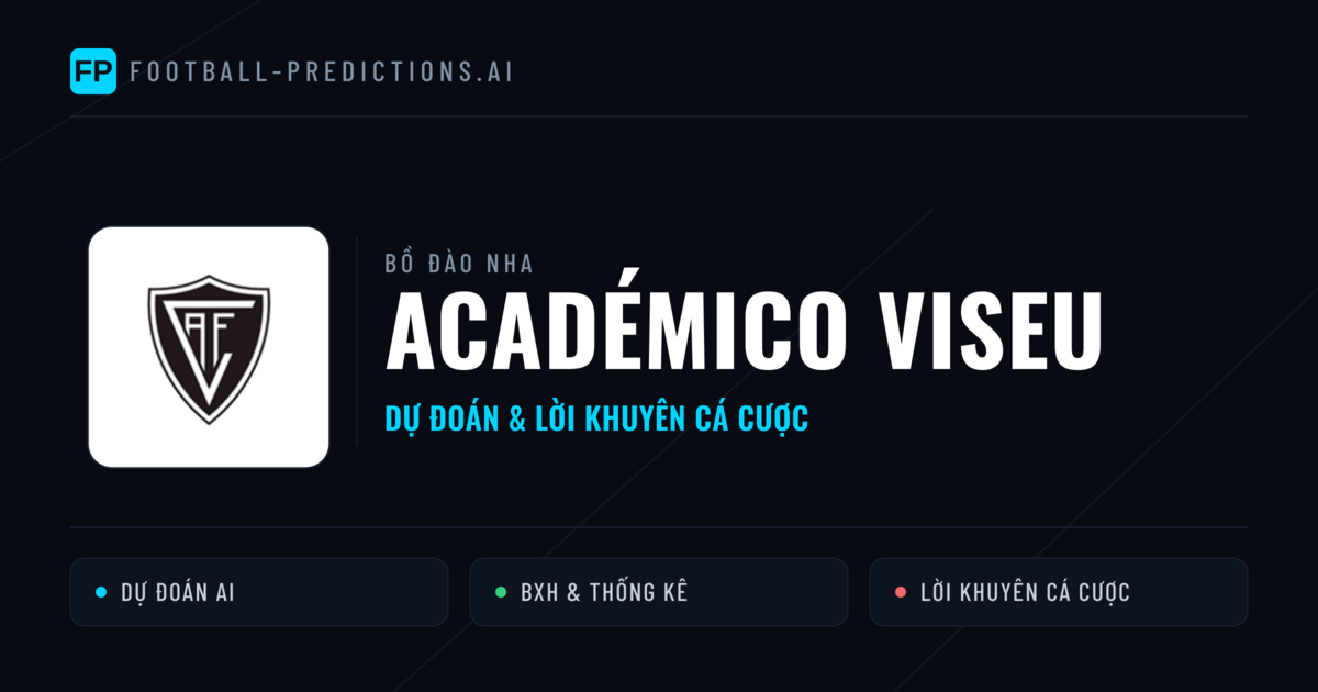 Académico Viseu Dự đoán & Thống kê