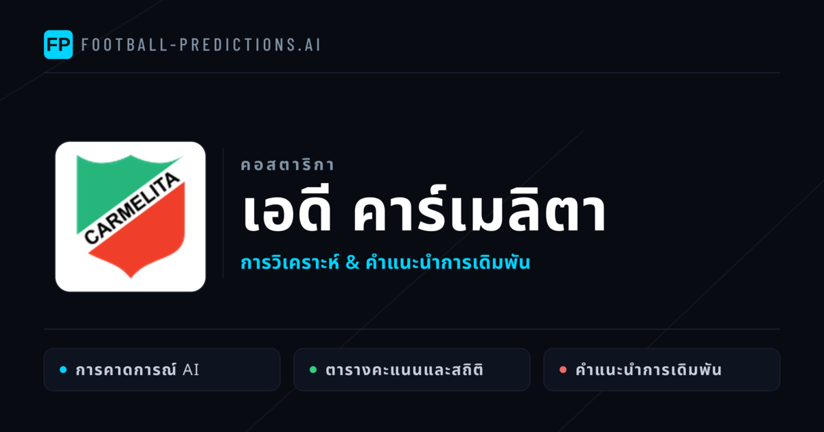 เอดี คาร์เมลิตา การวิเคราะห์และสถิติ