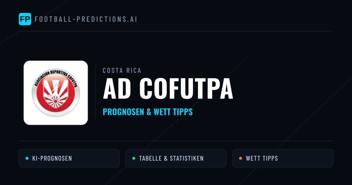 AD Cofutpa Prognosen & Statistiken