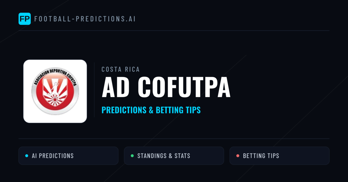 AD Cofutpa Predictions & Stats