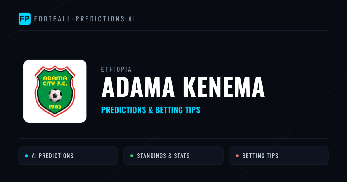 Adama Kenema Predictions & Stats