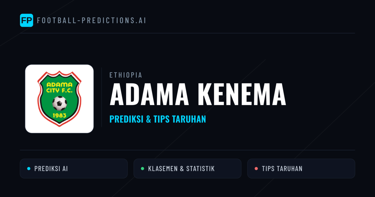 Adama Kenema Prediksi & Statistik Piala Dunia