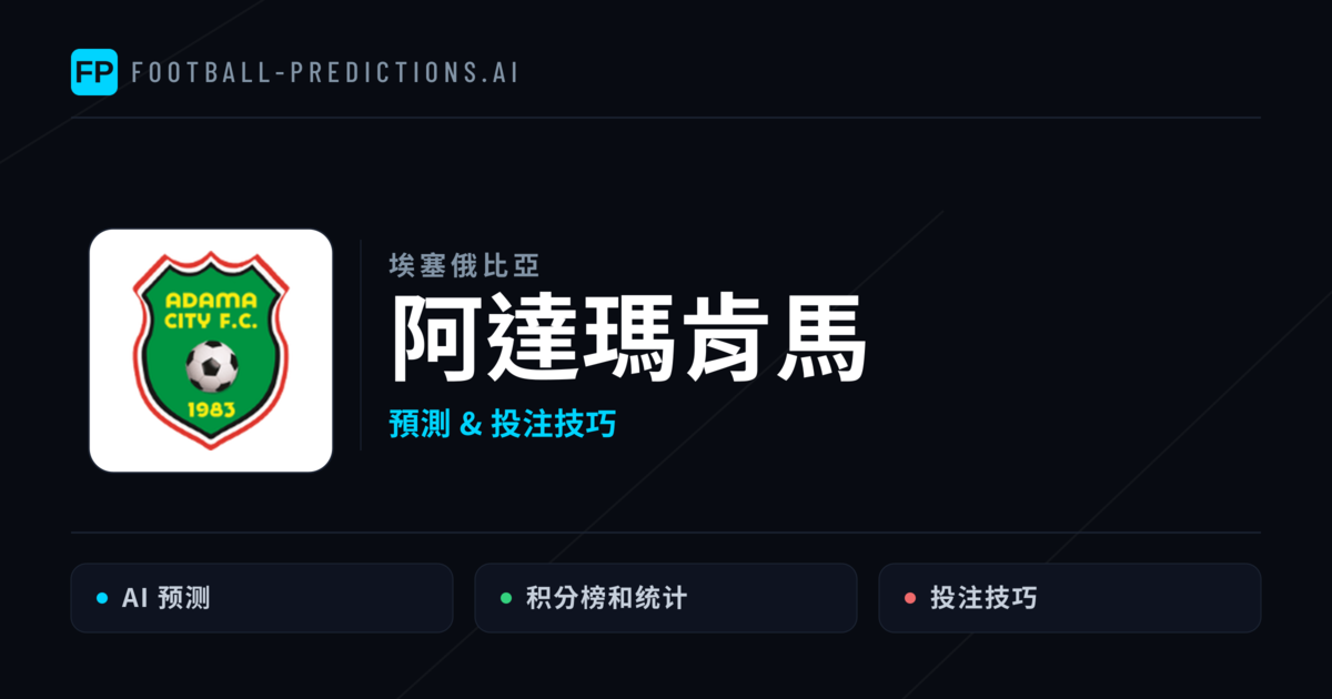 阿達瑪肯馬 運彩分析｜足球預測與數據