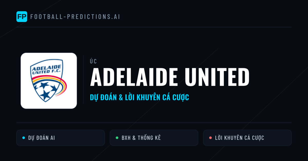 Adelaide United Dự đoán & Thống kê