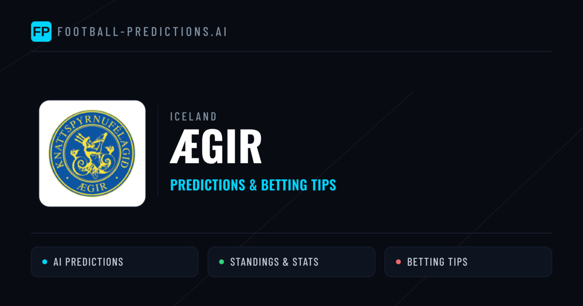 Ægir Predictions & Stats