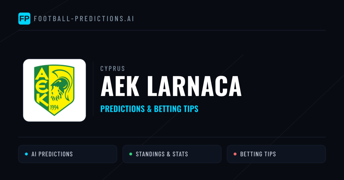 AEK Larnaca Predictions & Stats