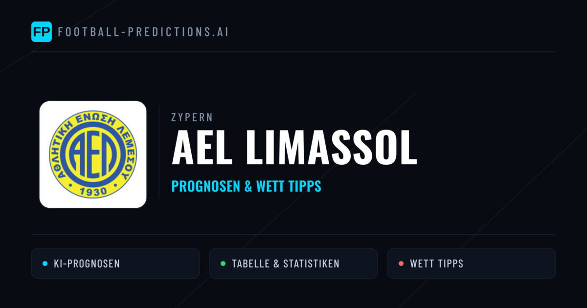 AEL Limassol Prognosen & Statistiken