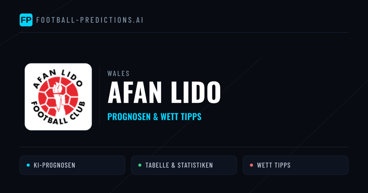 Afan Lido Prognosen & Statistiken