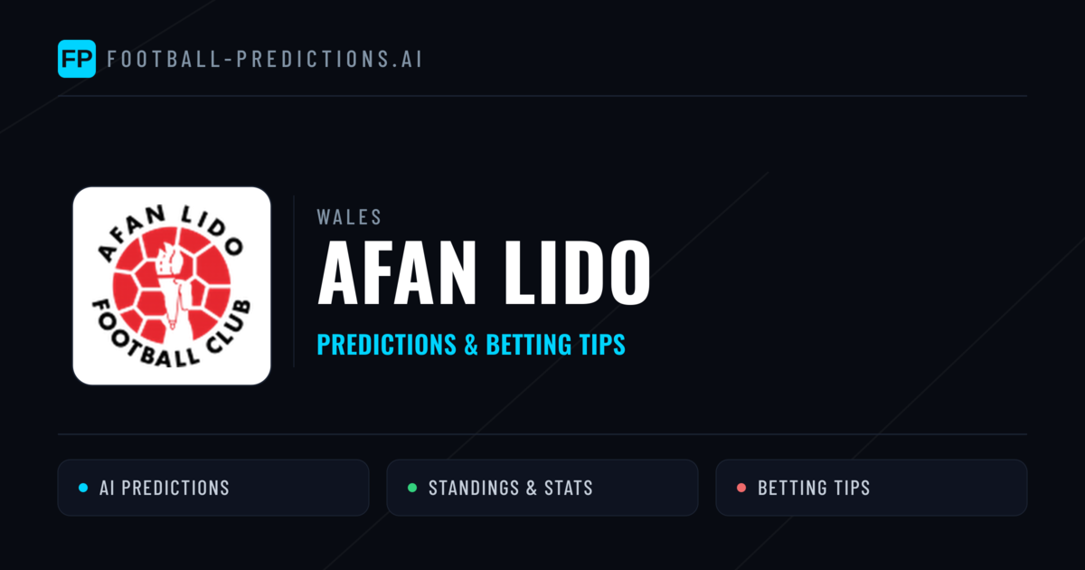 Afan Lido Predictions & Stats