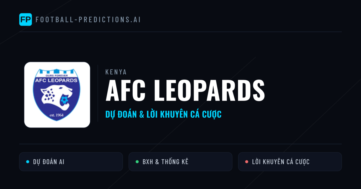 AFC Leopards Dự đoán & Thống kê