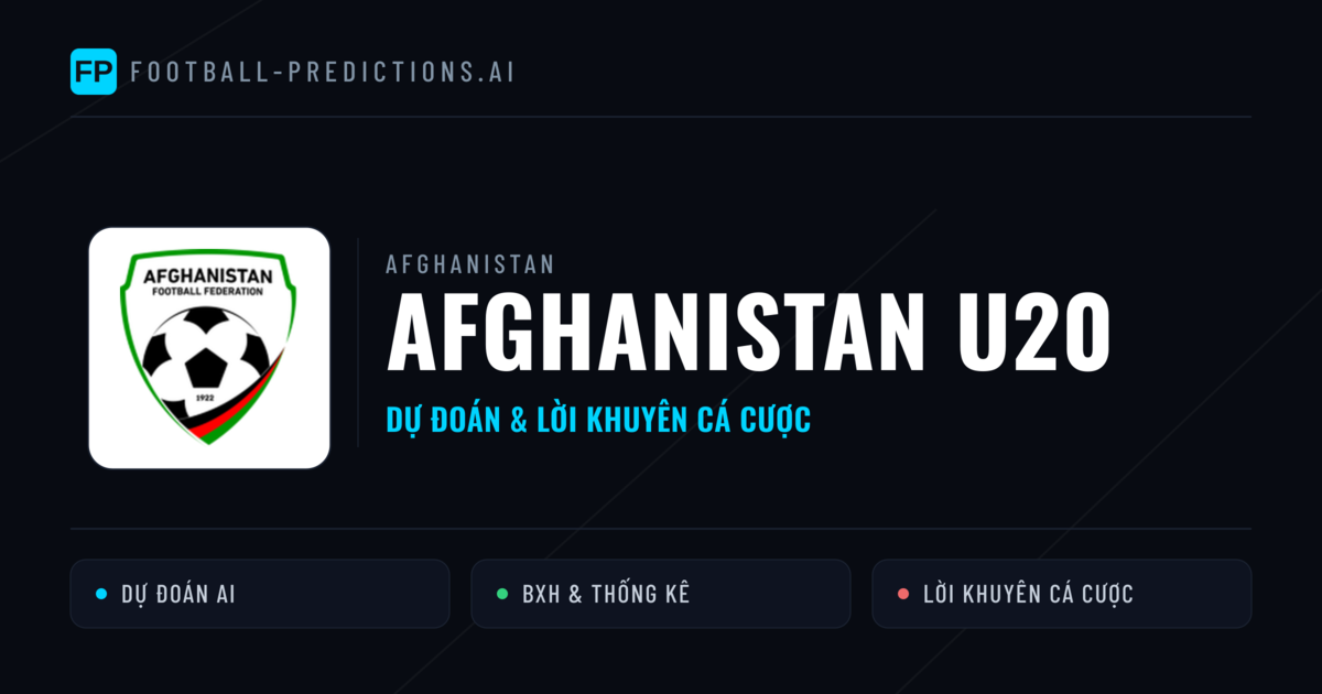 Afghanistan U20 Dự đoán & Thống kê