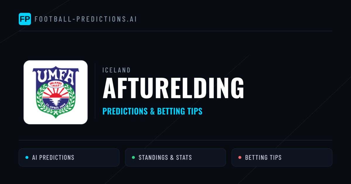 Afturelding Predictions & Stats