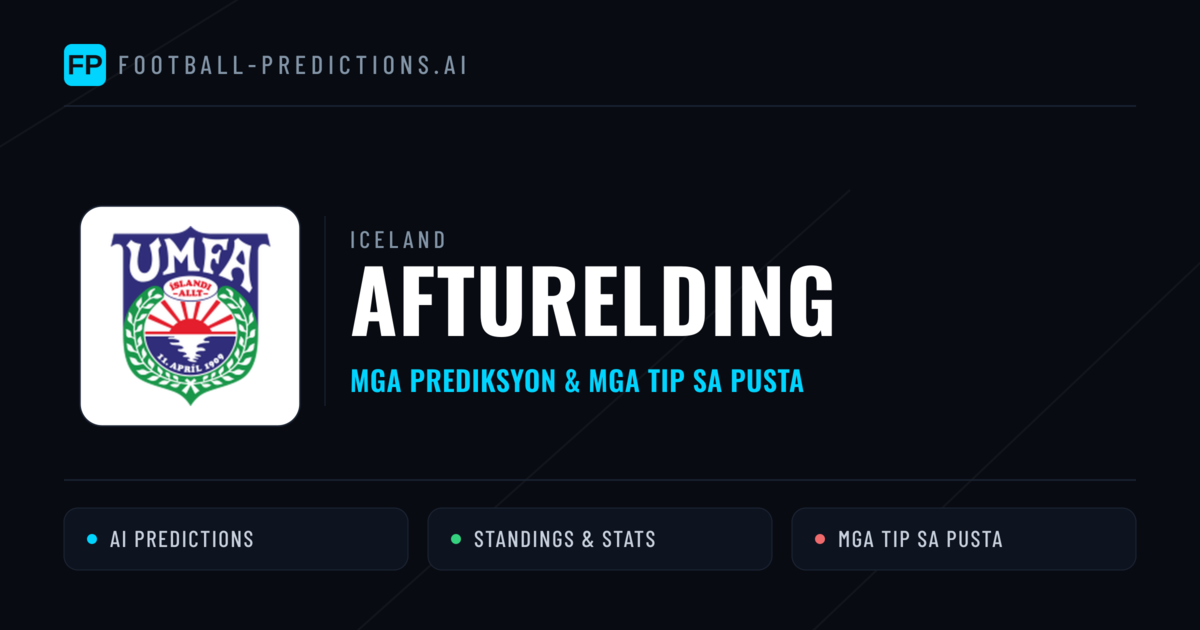 Afturelding Predictions & Stats