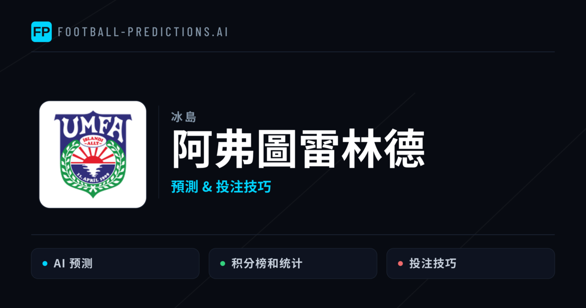 阿弗圖雷林德 運彩分析|足球預測與數據