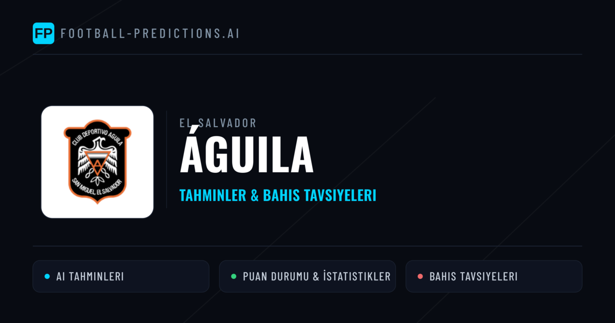 Águila Tahminleri & İstatistikler