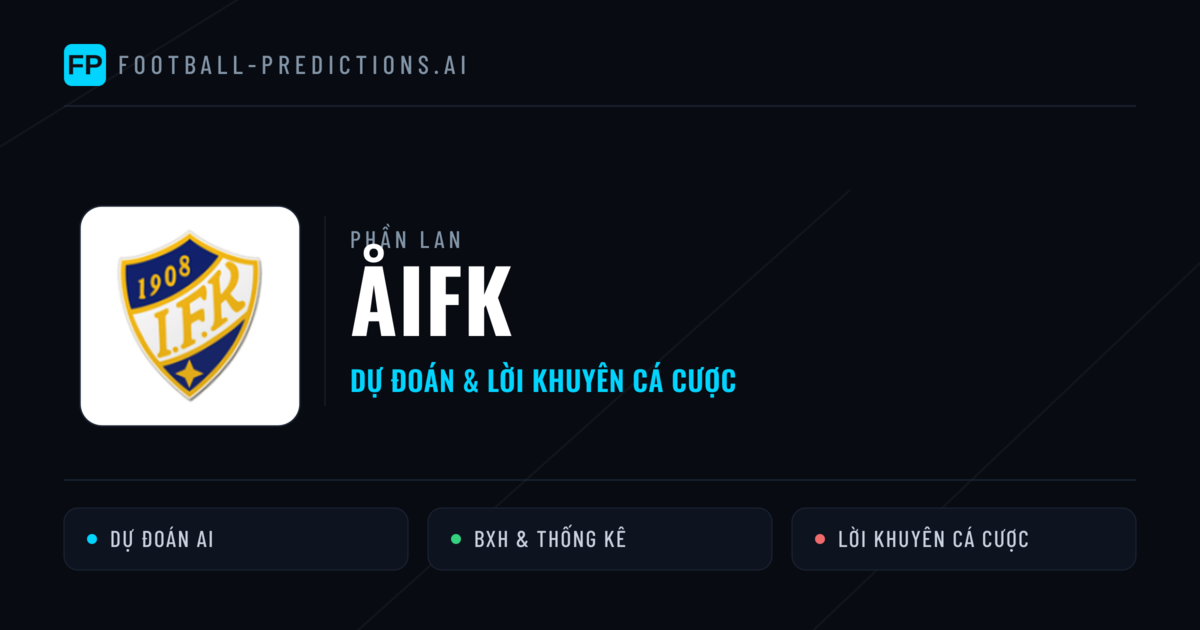 ÅIFK Dự đoán & Thống kê