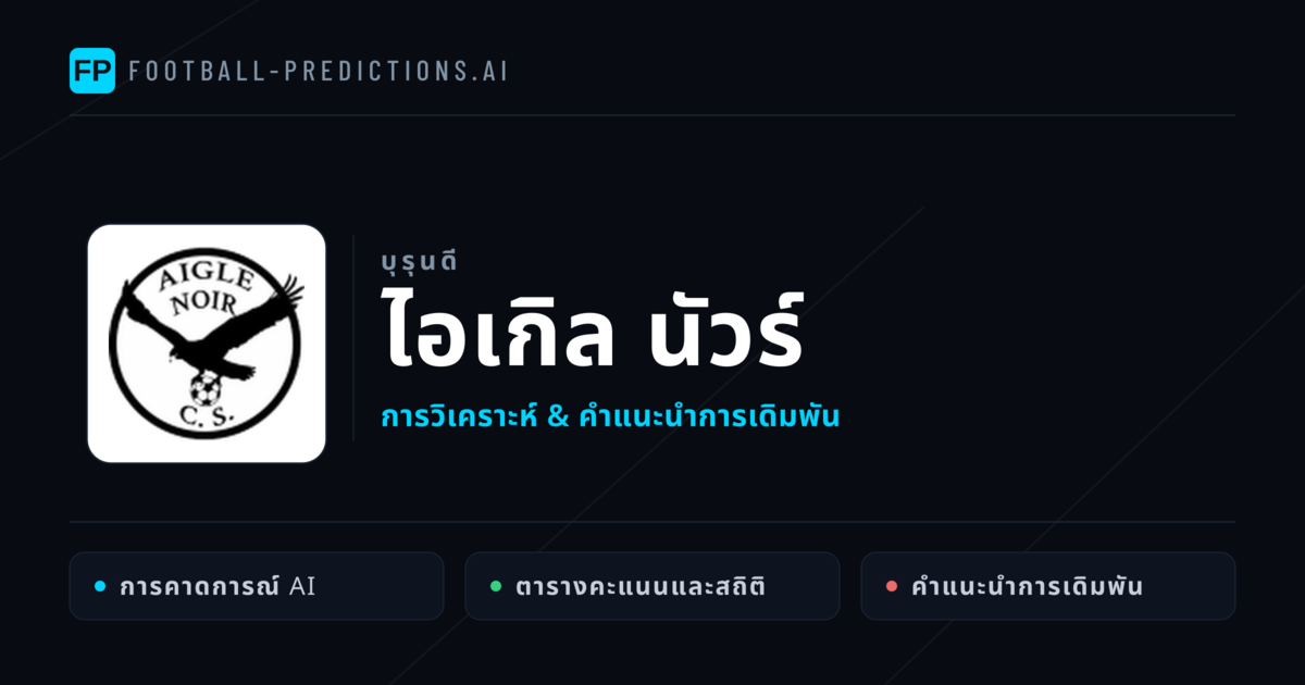 ไอเกิล นัวร์ การวิเคราะห์และสถิติ