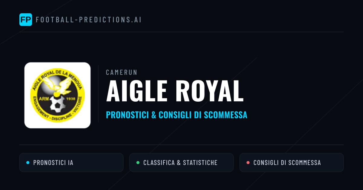 Pronostici e Statistiche Aigle Royal