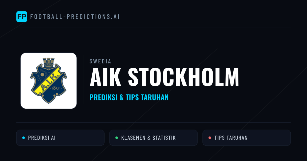 AIK Stockholm Prediksi & Statistik Piala Dunia