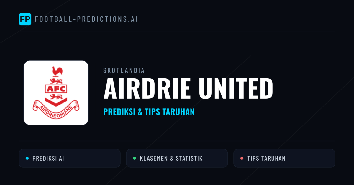 Airdrie United Prediksi & Statistik Piala Dunia