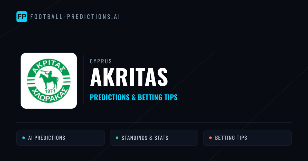 Akritas Predictions & Stats