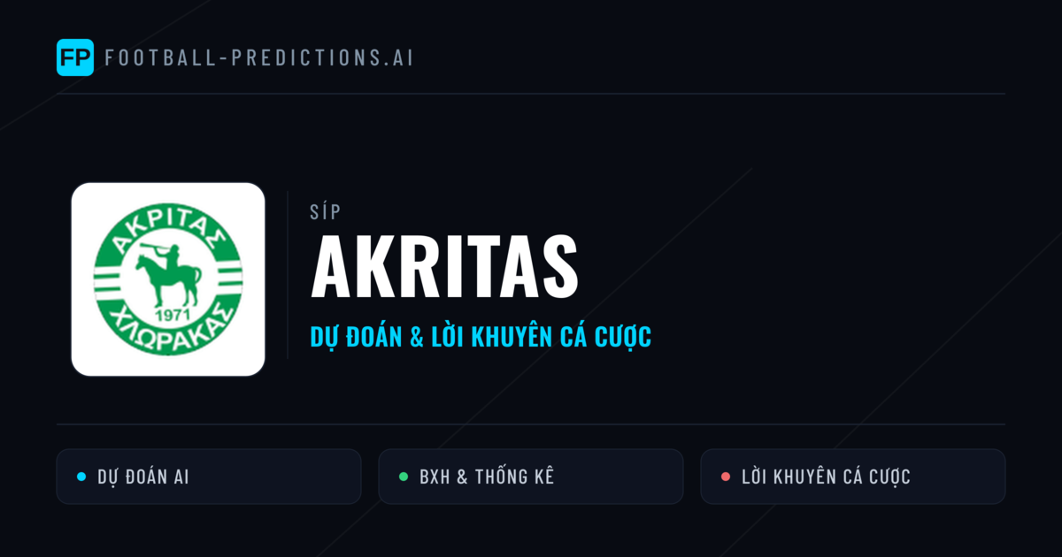 Akritas Dự đoán & Thống kê