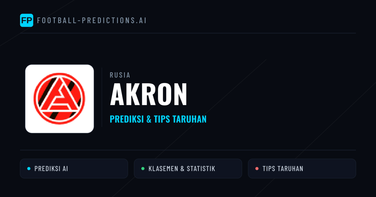 Akron Prediksi & Statistik Piala Dunia