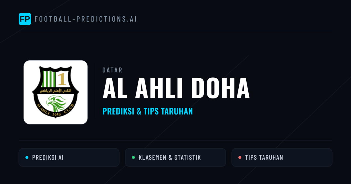 Al Ahli Doha Prediksi & Statistik Piala Dunia