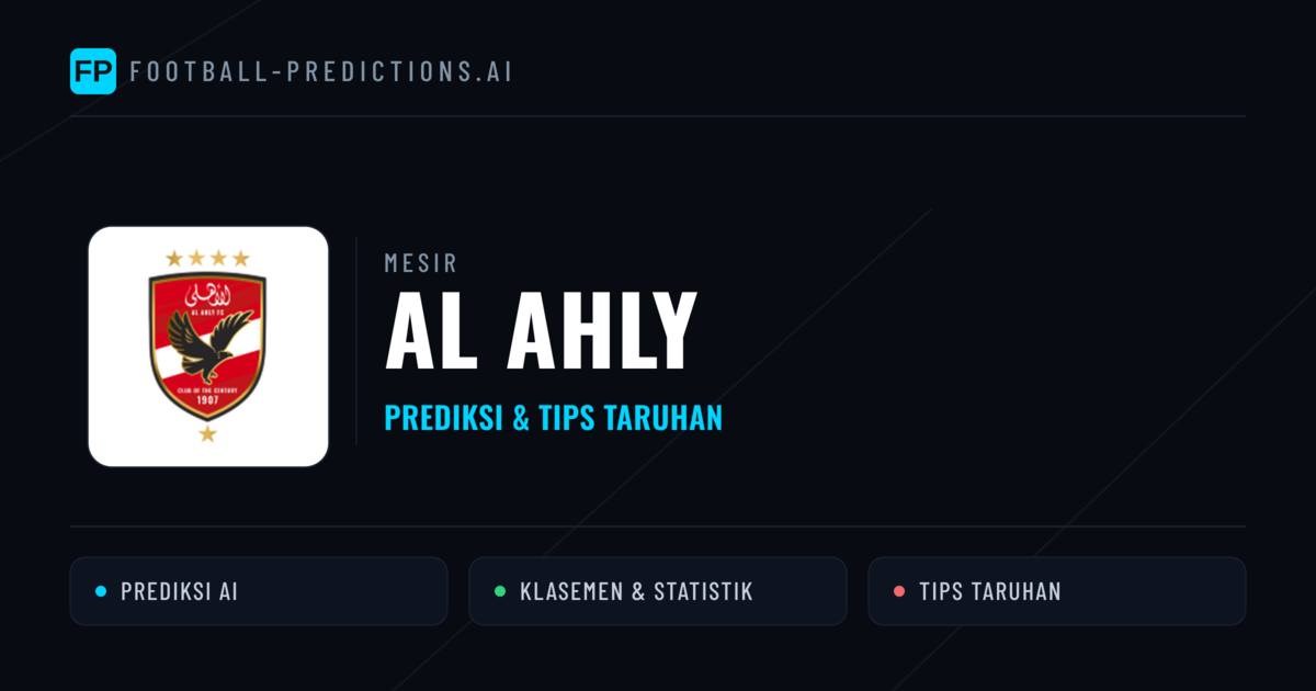 Al Ahly Prediksi & Statistik Piala Dunia