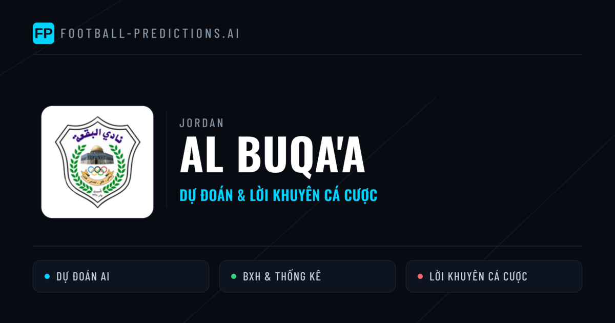 Al Buqa'a Dự đoán & Thống kê