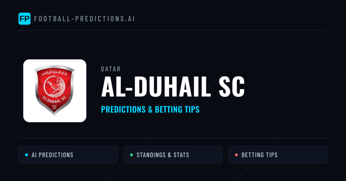 Al-Duhail SC Predictions & Stats