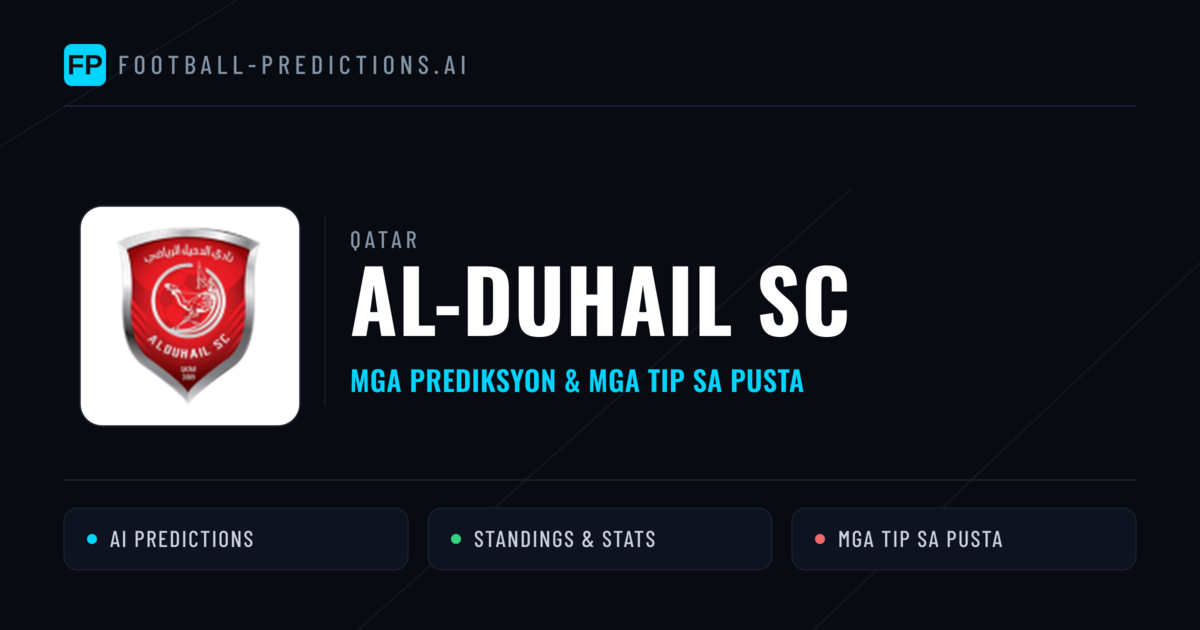 Al-Duhail SC Predictions & Stats