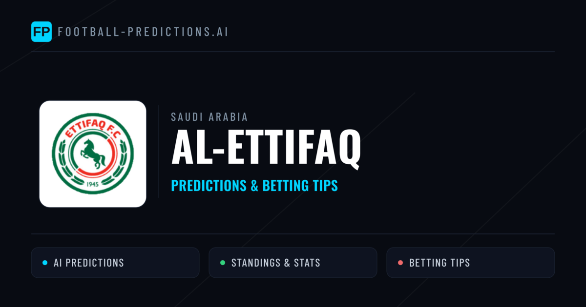 Al-Ettifaq Predictions & Stats