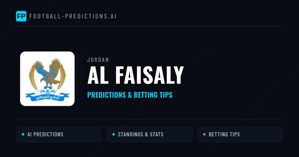 Al Faisaly Predictions & Stats