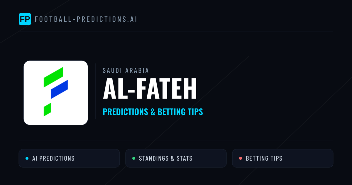 Al-Fateh Predictions & Stats