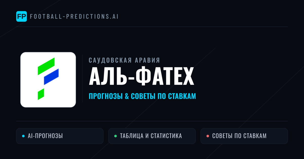 Аль-Фатех прогнозы и статистика