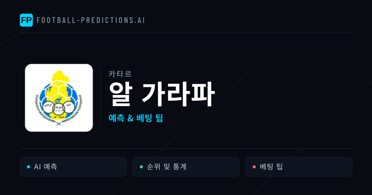 알 가라파 축구 예측 & 통계