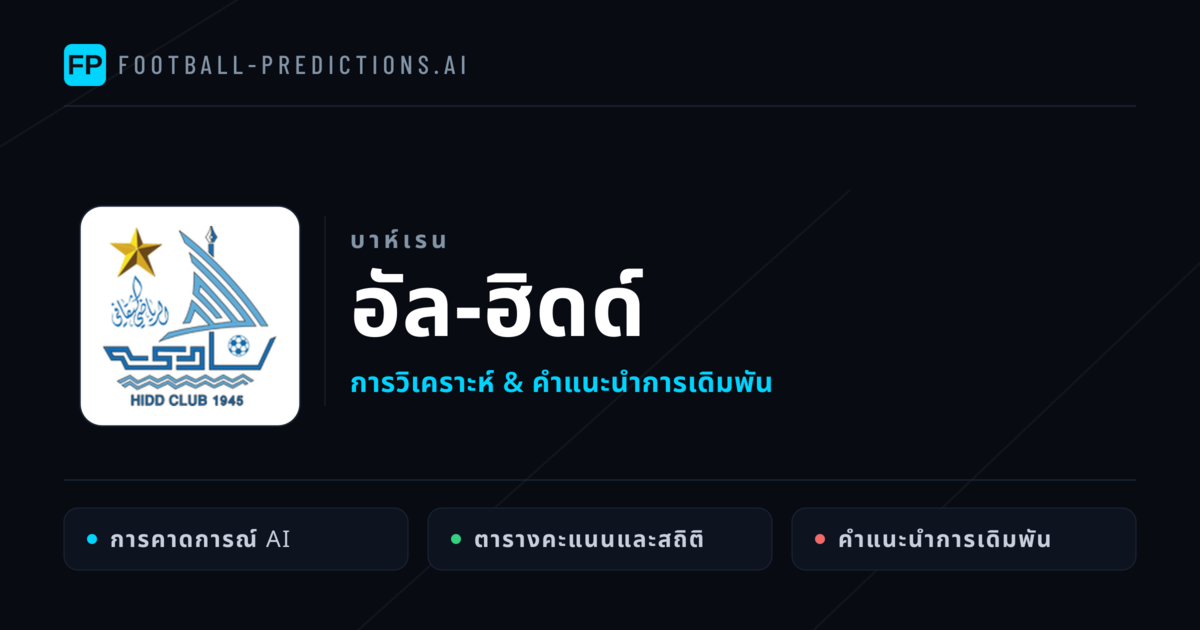 อัล-ฮิดด์ การวิเคราะห์และสถิติ