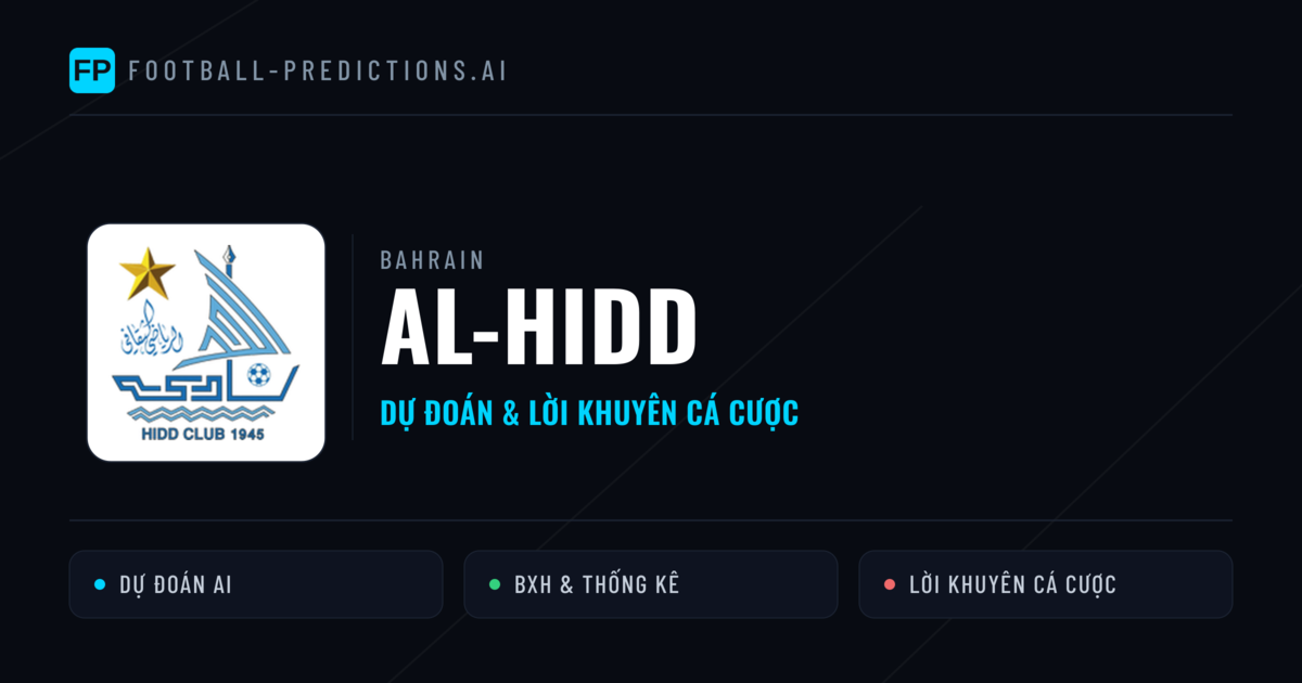 Al-Hidd Dự đoán & Thống kê