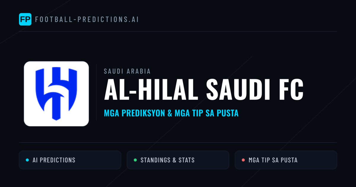 Al-Hilal Saudi FC Predictions & Stats