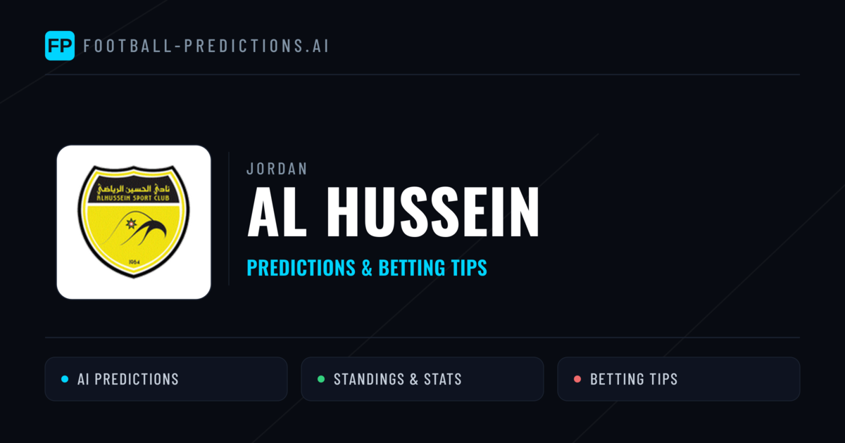 Al Hussein Predictions & Stats