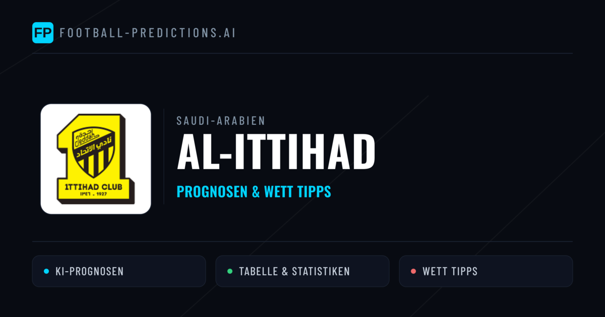 Al-Ittihad Prognosen & Statistiken
